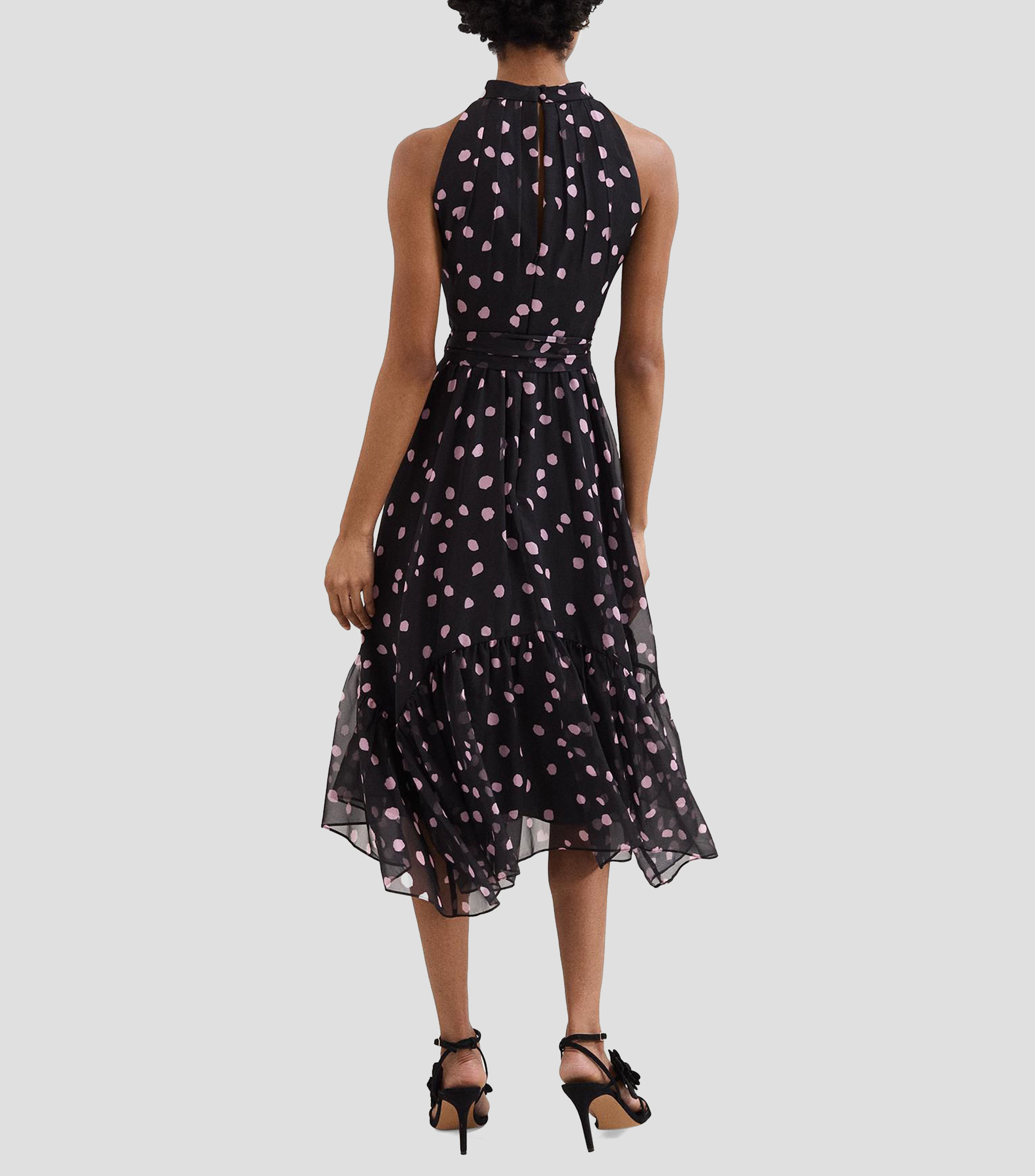 Vestido midi polkadots Lucinda Mujer